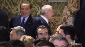 Auguri di fine anno al Quirinale, la scivolata di Berlusconi