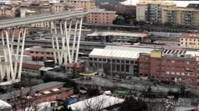 Genova, al via la demolizione di Ponte Morandi