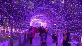 Taiwan, 100 mila luci a led per Natale