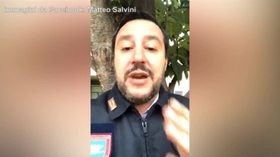 Salvini in diretta su Facebook: “Proteste PD? Sembrava di essere su ‘Scherzi a Parte'”