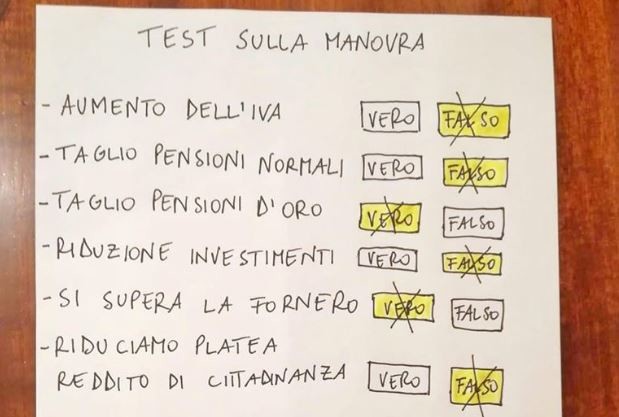 Manovra, Salvini dà voto 7: “È solo l’inizio”. E Di Maio lancia il vero-falso sui contenuti