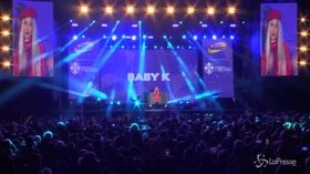 Capodanno a Firenze, sul palco Baby K e Renga