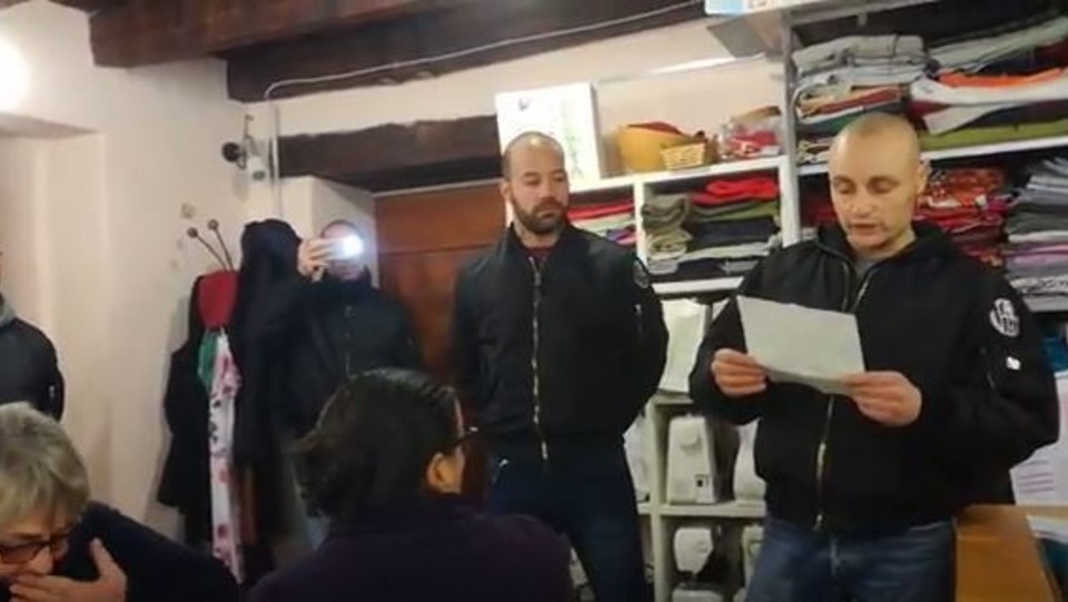 Tredici indagati per l’irruzione skinheads nella sede di “Como senza frontiere”