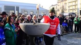 Bardonecchia, partita la Torch Run dei Giochi Invernali Special Olympics