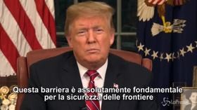 Trump: “Non si costruisce un muro perché si odia la gente all’esterno, ma perché si amano le persone all’interno”