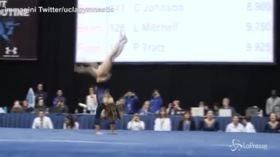 Acrobazie e passi di danza: l’esibizione della ginnasta è da 10