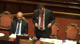 Caso Battisti, Salvini: “Figlio di Torreggiani in aula, a lui dedico il mio intervento”