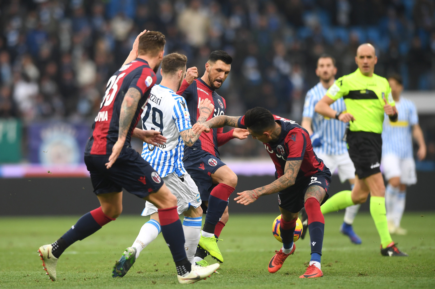 Serie A, Spal-Bologna 1-1 | Il fotoracconto