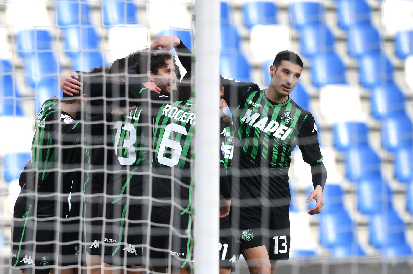 Serie A, Sassuolo torna alla vittoria: tris a uno spento Cagliari