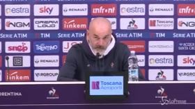 Coppa Italia, Pioli: “Roma grande avversario, voglio una Fiorentina aggressiva”