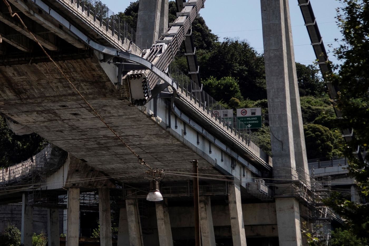 Ponte Morandi, perquisizioni nelle sedi di Spea del gruppo Autostrade