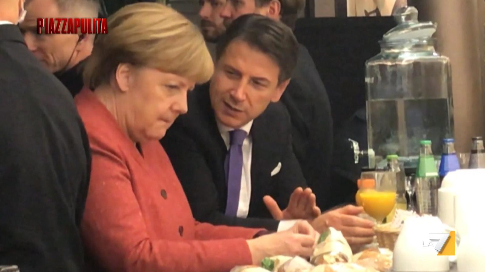 Fuorionda a Davos, Conte spiega a Merkel: “Salvini è contro tutti”