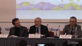 Napoli, De Laurentiis: “I tifosi vogliono lo scudetto ma erano solo in 17mila allo stadio”