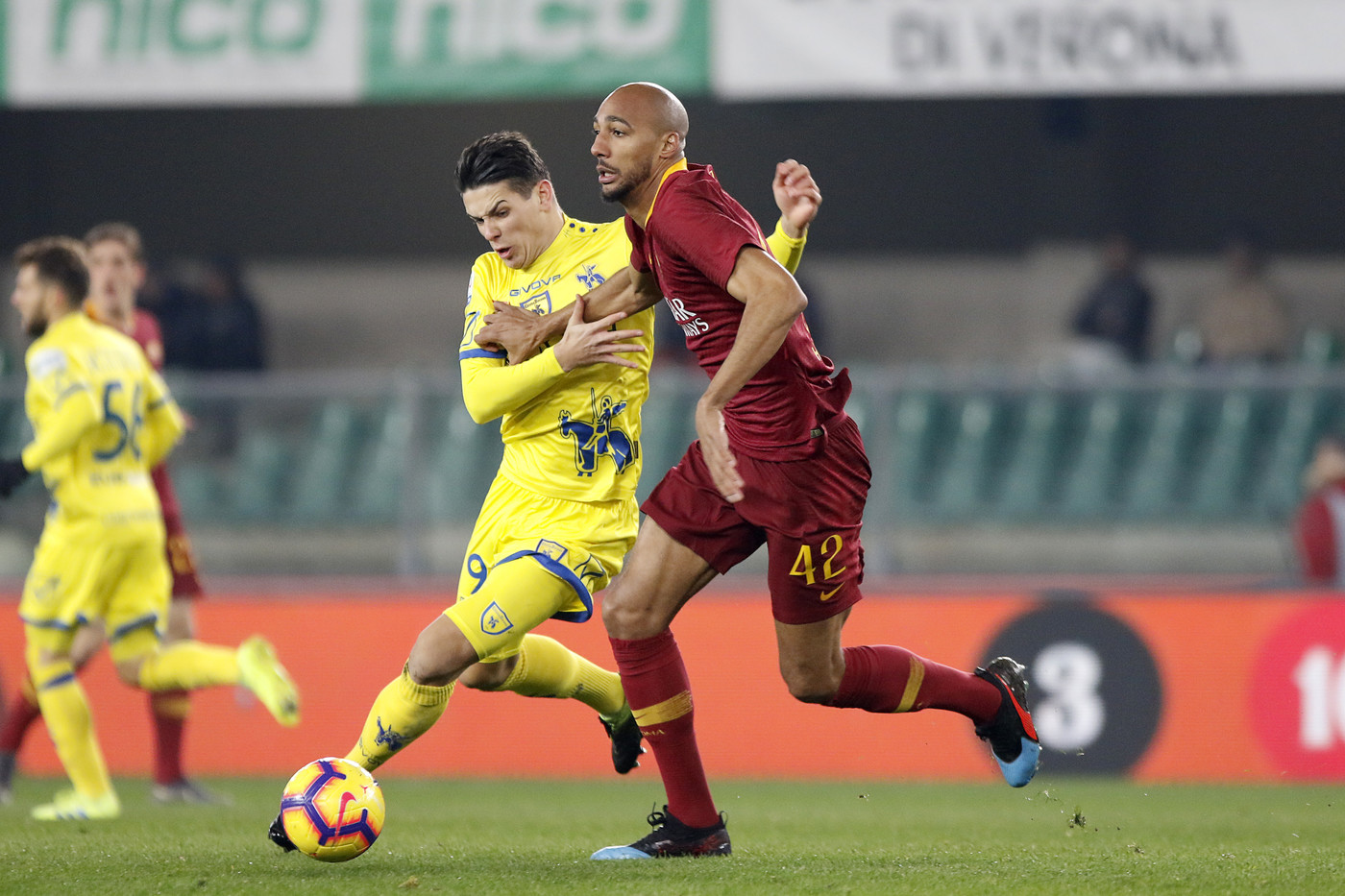 Serie A, Chievo-Roma 0-3 | Il Fotoracconto