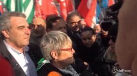 Sindacati in piazza, Furlan: “Il governo cambi rotta”