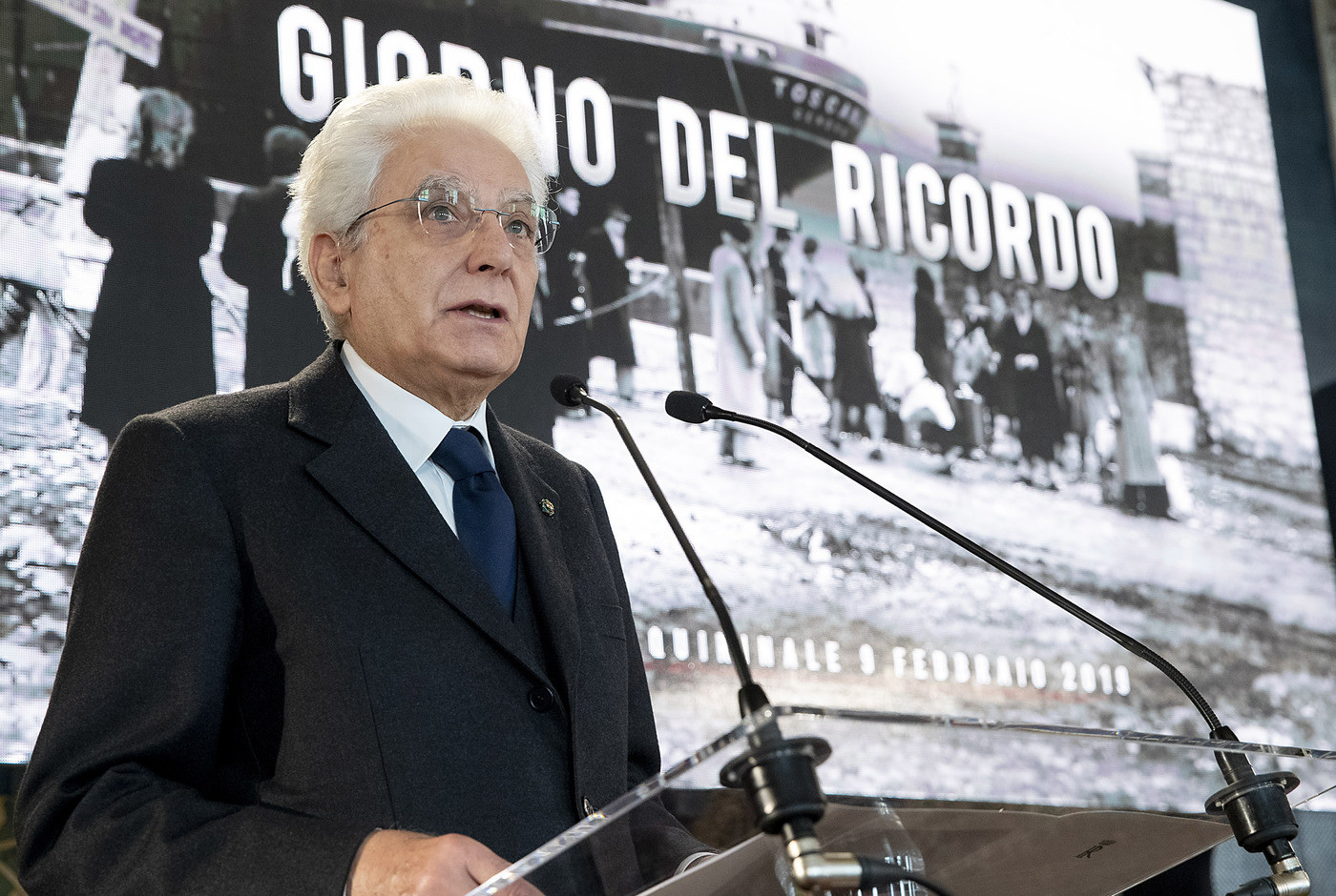 Mattarella ricorda le foibe: “Fu odio etnico sugli italiani, no ai negazionismi”