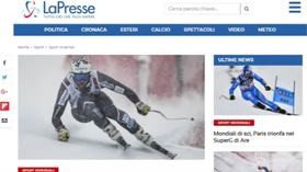 Mondiali di sci, niente bis per Dominik Paris