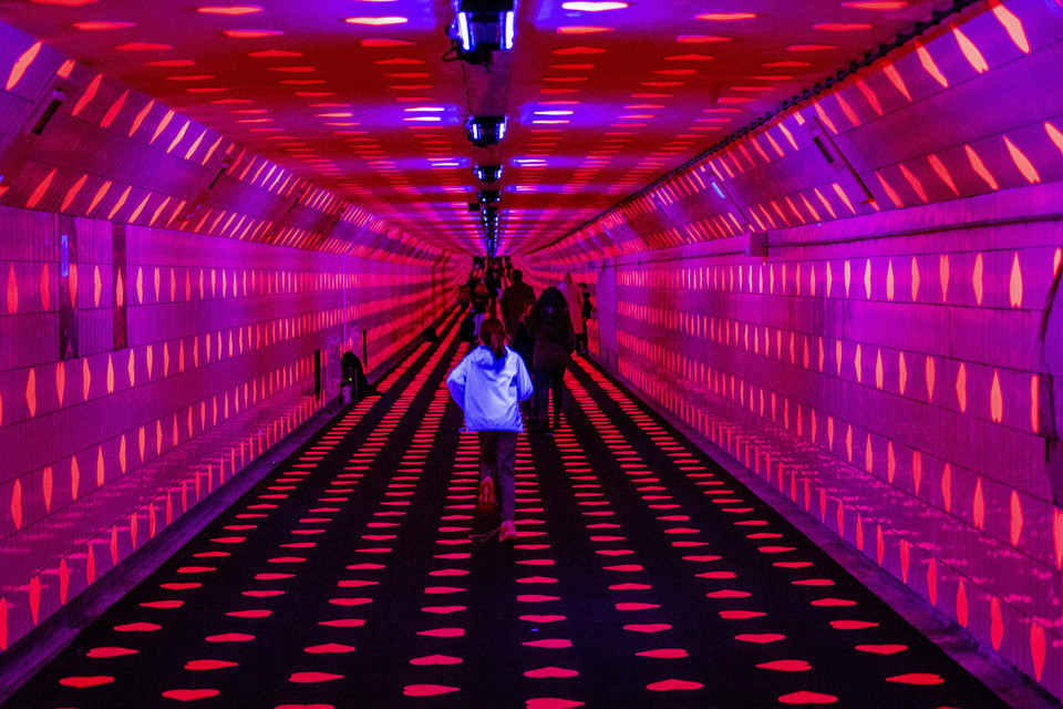 Rotterdam, ecco il tunnel dell’amore
