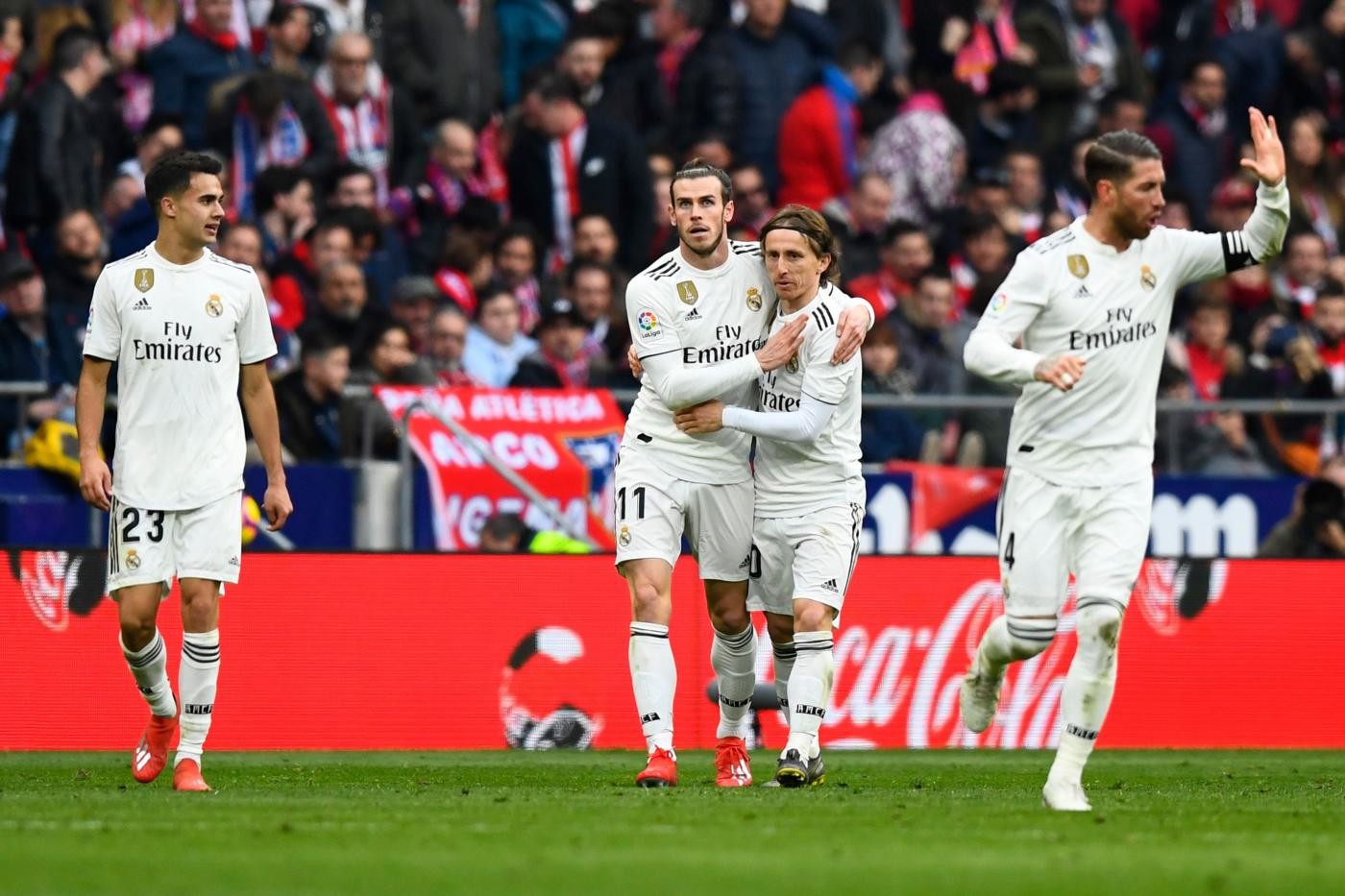 Real, gestaccio ai tifosi dell’Atletico: Bale rischia di saltare il Clasico