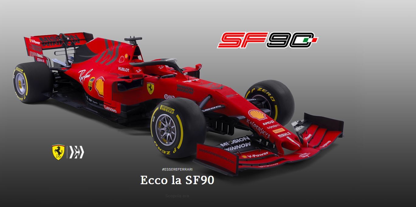 Più pesante e con le ali più larghe, ecco la Ferrari SF90