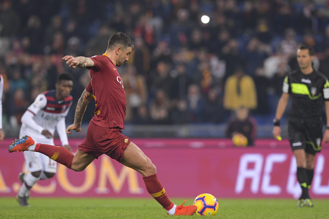 Serie A, Roma-Bologna 2-1, il Fotoracconto