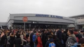 Fiamme a Ciampino, aeroporto evacuato