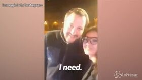 Salvini, video-selfie con una ragazza, ma lei lo insulta