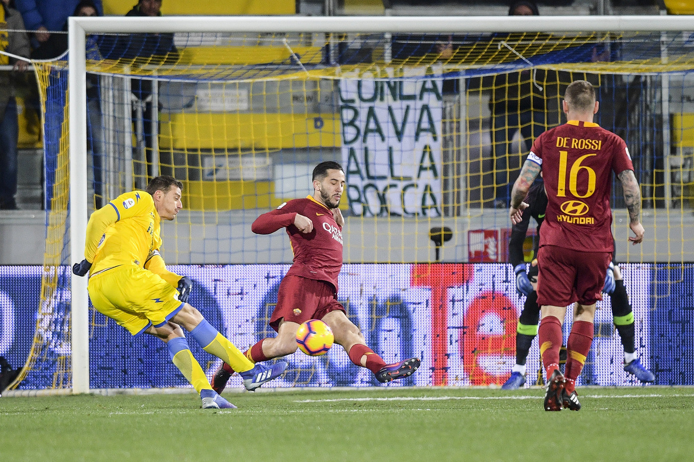Serie A, Frosinone-Roma 2-3; il fotoracconto