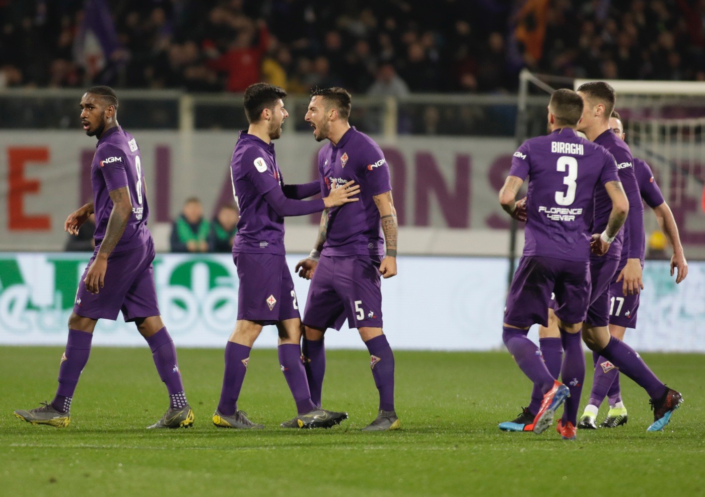 Coppa Italia, Fiorentina-Atalanta 3-3: pari spettacolo nel nome di Astori