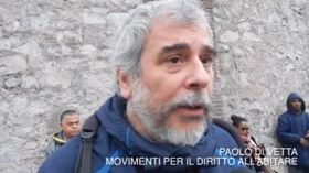 Roma, manifestazione per il diritto alla casa: “Italiani e migranti indivisibili”
