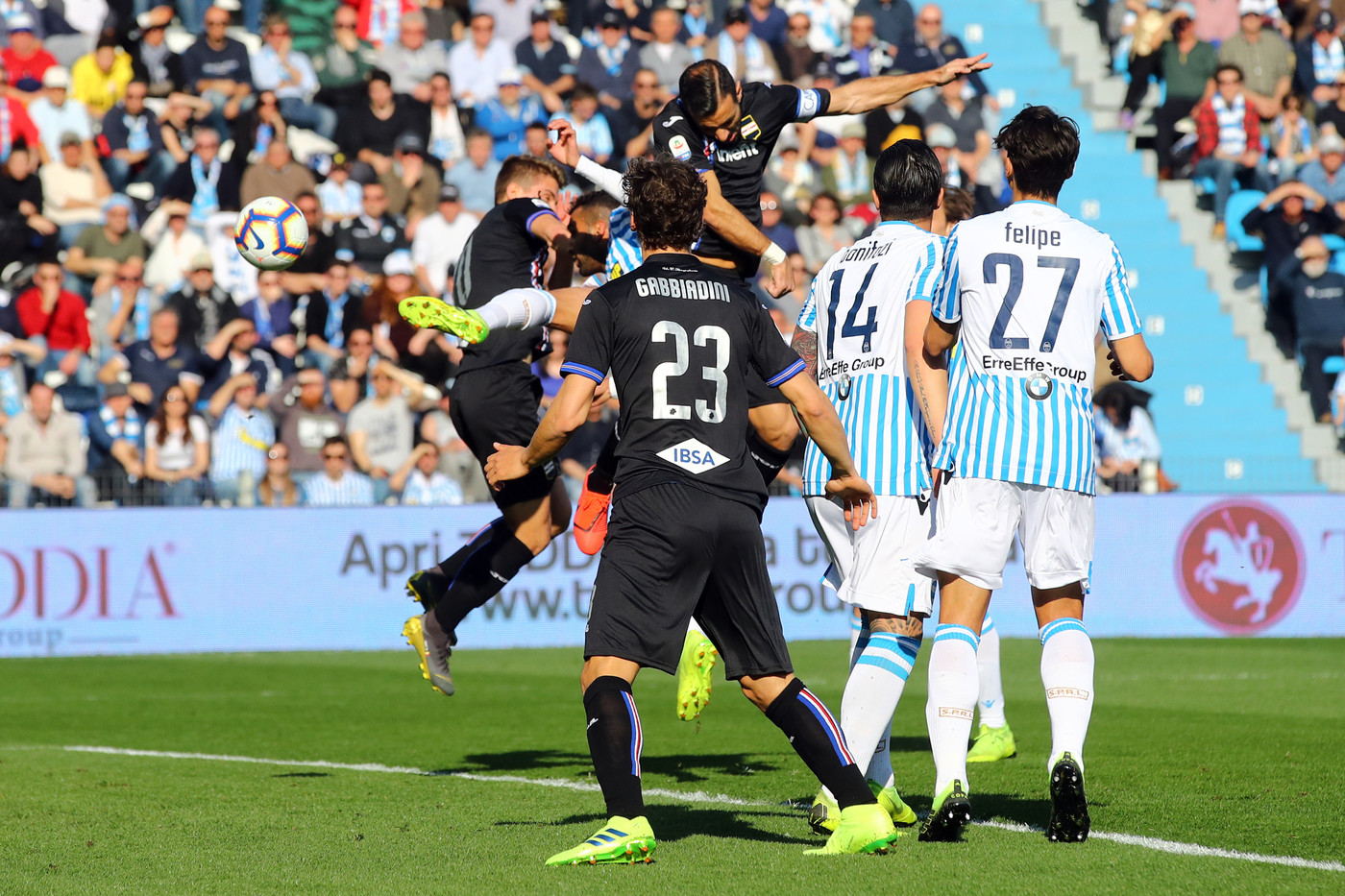Serie A, Spal-Sampdoria 1-2 | Il fotoracconto