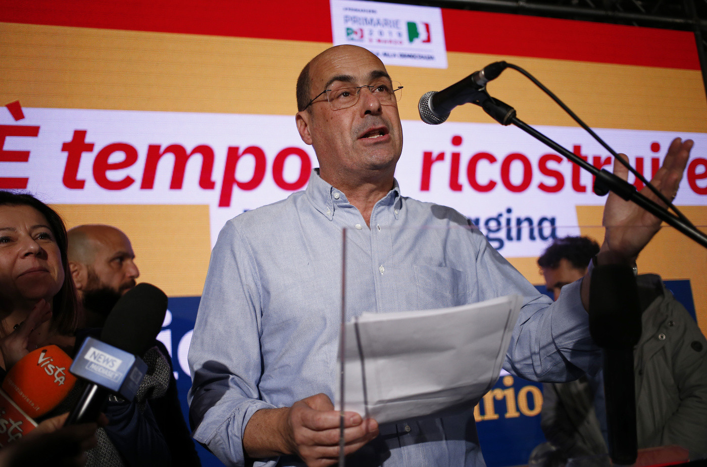 Pd, primarie, uniti Zingaretti, Martina, Renzi, Giachetti