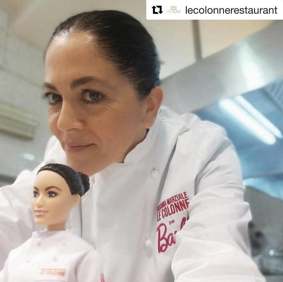 Barbie compie 60 anni e dedica una bambola alla chef Rosanna Marziale
