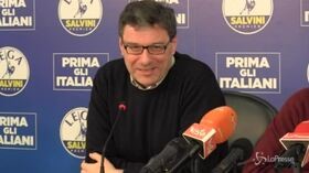 Lega, Giorgetti: “Non siamo noi a creare problemi, noi aiutiamo a risolverli”