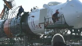 Spazio, la Soyuz pronta per il lancio