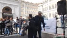 Montecitorio, sit-in dei precari dei centri dell’impiego