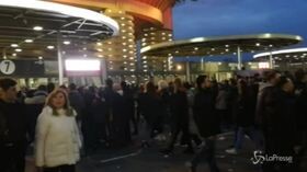 Milan-Inter, i tifosi iniziano a riempire San Siro