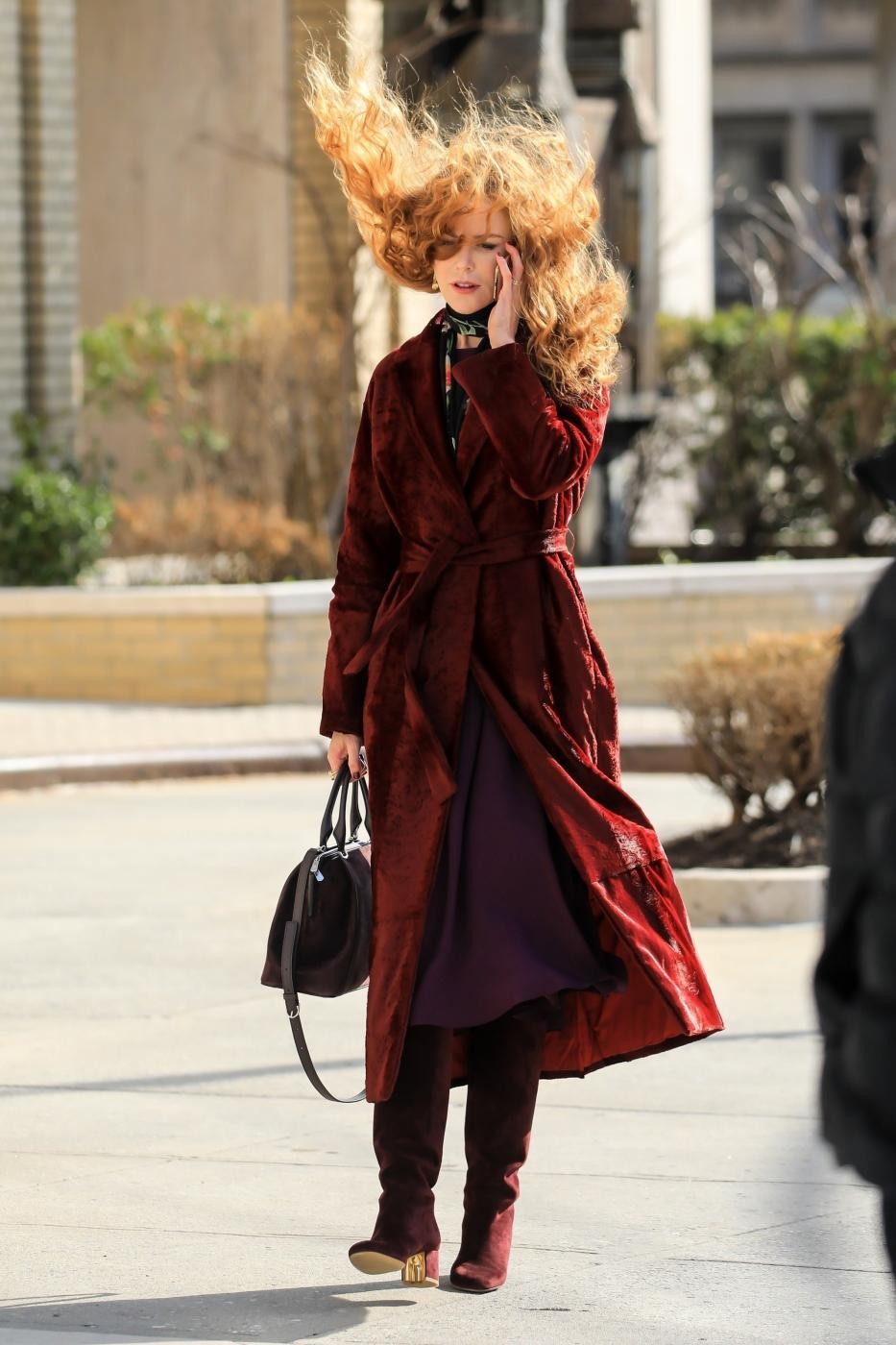 Parrucca Anni '40 Vintage Rossa Lunga Con Ricci Da Donna Smiffys - Foto 12