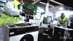 Il percorso di riciclaggio che seguono i vecchi elettrodomestici