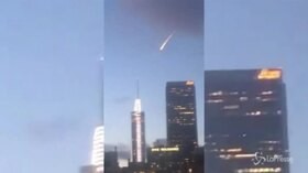 Meteorite nel cielo di Los Angeles, Twitter si scatena