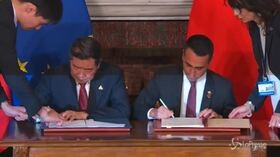 Italia-Cina, la firma del memorandum di intesa tra Xi e Conte