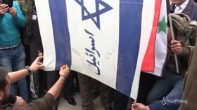 Sovranità di Israele sul Golan, la protesta degli abitanti di Aleppo