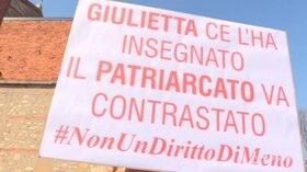 Verona, il corteo di ‘Non una di meno’ contro il Congresso delle famiglie