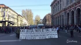 Allerta a Torino per il corteo degli anarchici