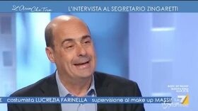 Nicola Zingaretti: “Mio fratello Luca? Si preoccupa per me, mi chiama tutte le sere”