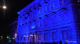 Giornata mondiale autismo: Montecitorio e Palazzo Madama si tingono di blu