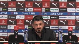 Milan, Gattuso replica al giornalista: “Vediamo due partite diverse, secondo me la guardi con il bicchiere di vino”