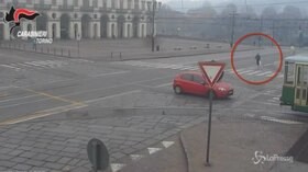 Uccisione di Stefano Leo a Torino, il video della fuga del killer
