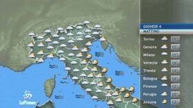 Meteo, le previsioni del 4 aprile