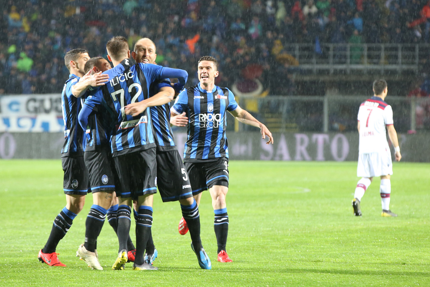 Pronti, via, poker Atalanta: 4-1 al Bologna. Europa vicina